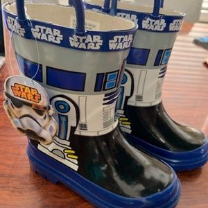 Disney Star Wars R2-D2 Rain Boots Toddler 7